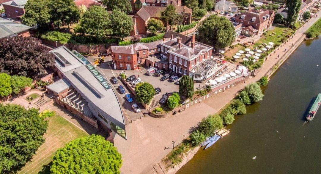 Michael Baker Boathouse Aerial View