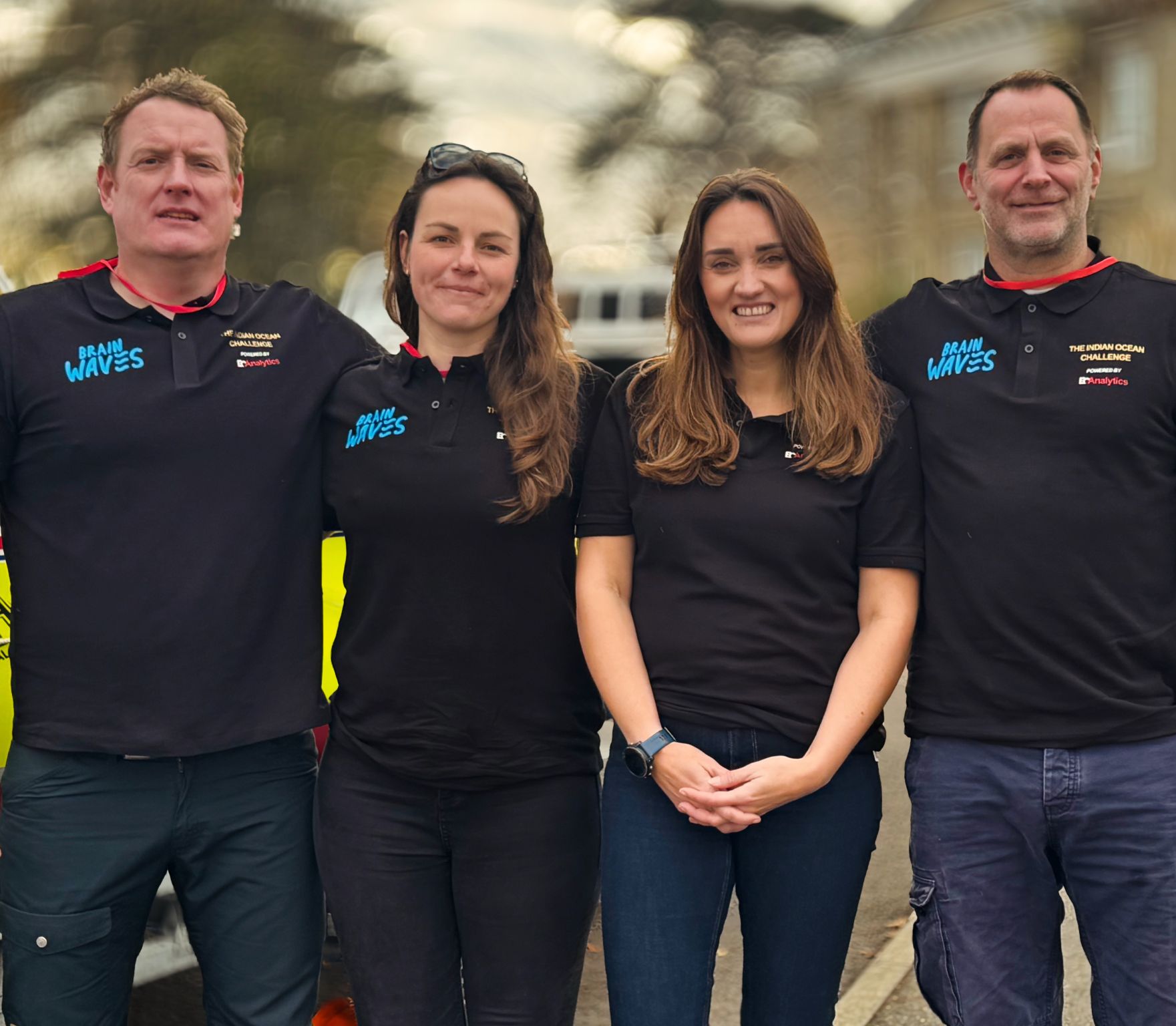 The Brain Waves team - Lara is second from the right