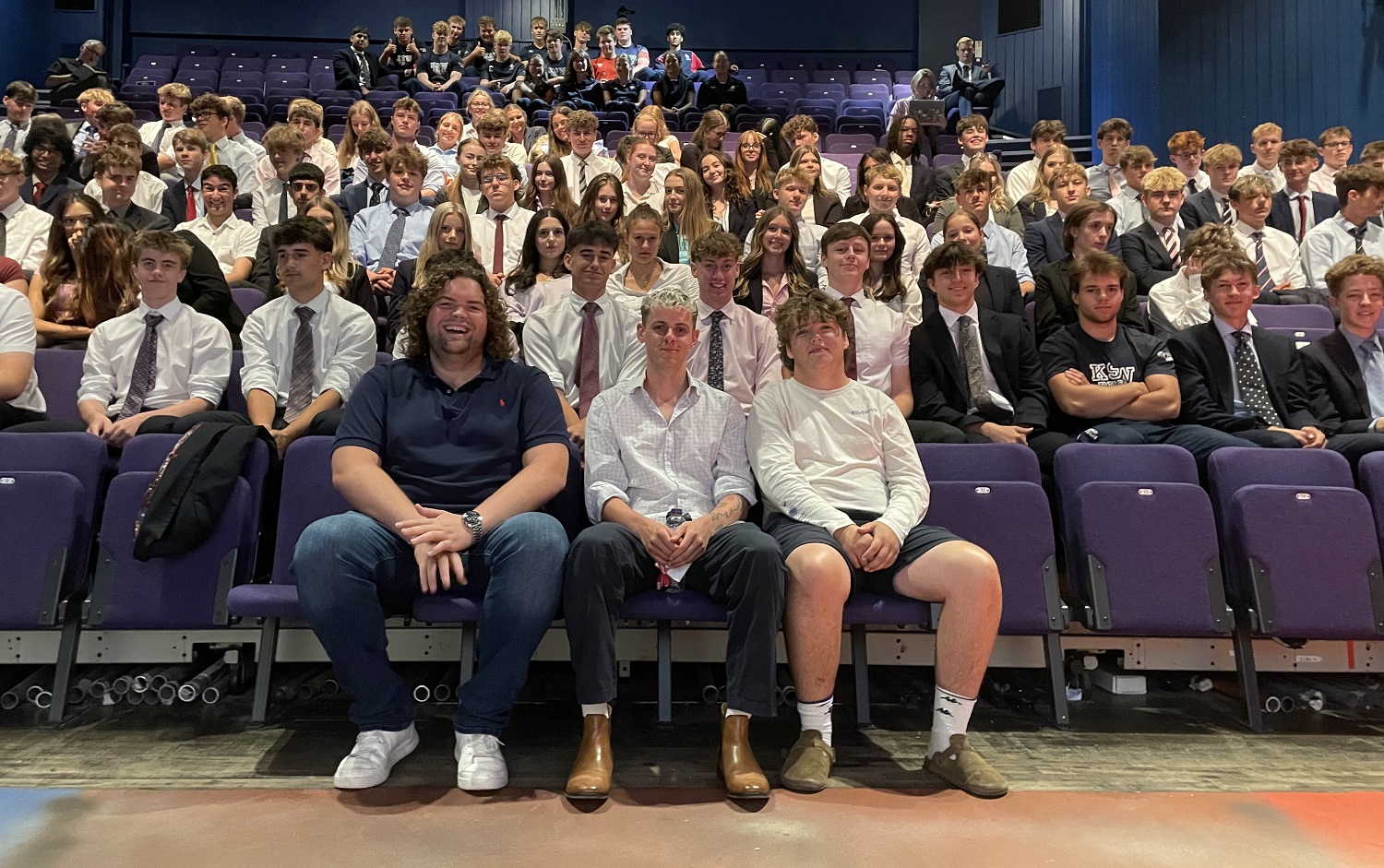 OVs Harry Flockhart, Charlie Kenny and Zach English 2025 Gap Year Talks