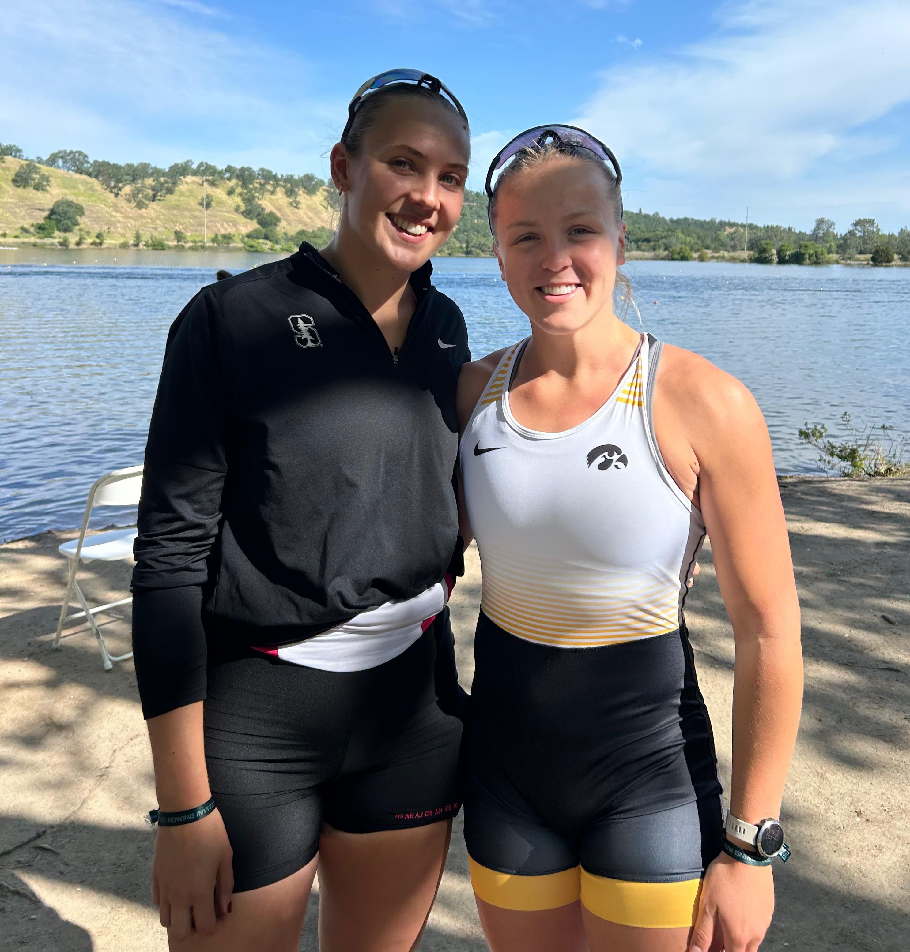 OVs Alice Baker and Milly Short