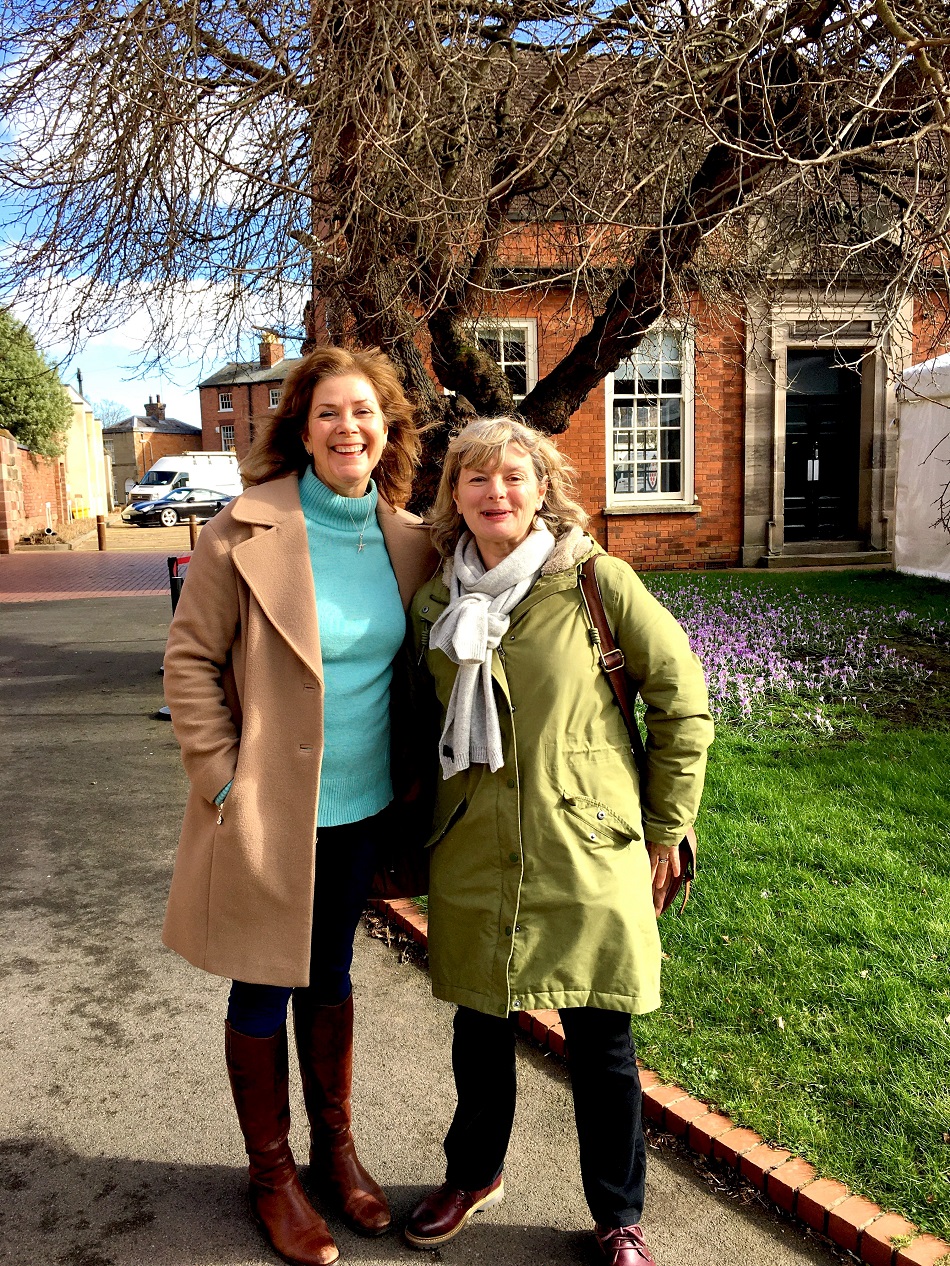 Kate Phillips (née North, Co ’81-83) and Alison Watson Jones (Co 81-83)